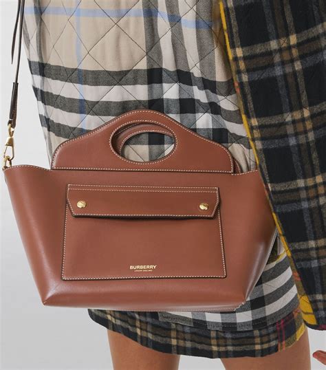 burberry mini pocket|Burberry pocket tote.